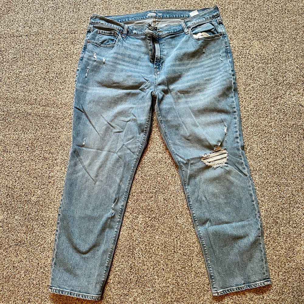 Old Navy Women’s Mid-Rise Boyfriend Jeans - Size 18